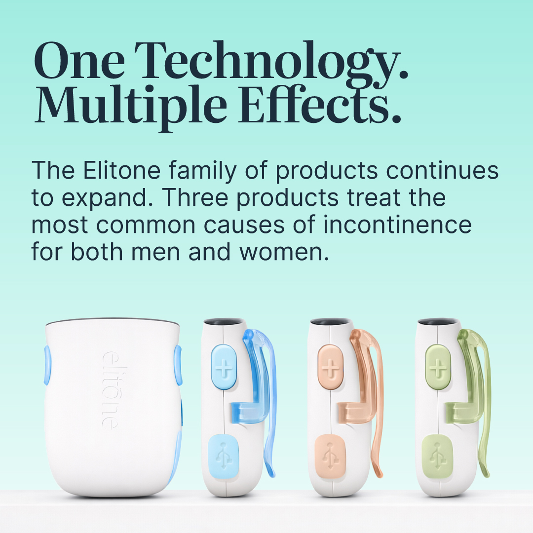 Elitone treats the most common cause of incontinence in both men and women